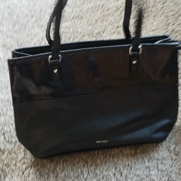 Black leather purse - Picture 2 of 3
